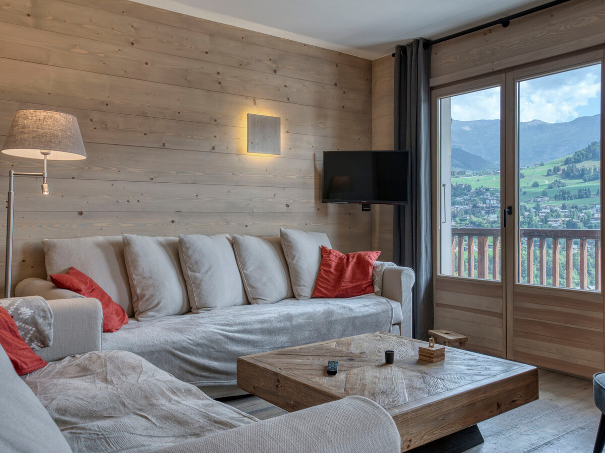 3 pièces Megève, vue Mont Blanc et garage à skis - Photo 7
