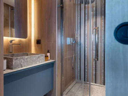 Chalet luxe 12 pers avec piscine, sauna, hammam, home cinéma et ski aux pieds à Arc 1800 - Photo 8