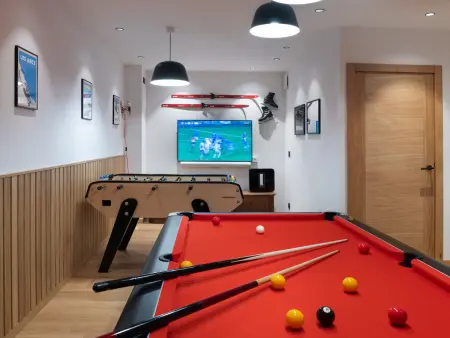 Chalet luxe 12 pers avec piscine, sauna, hammam, home cinéma et ski aux pieds à Arc 1800 - Photo 12