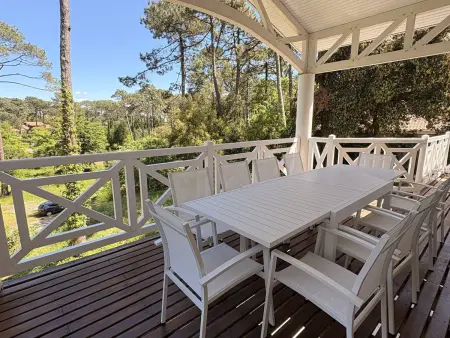 Villa 150 m² avec 3 terrasses et jardin, 10 min du Bassin : photo 10