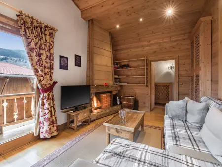 Appartement 3 chambres rénové à Megève, Appartement 6 personnes à Megève : photo 7