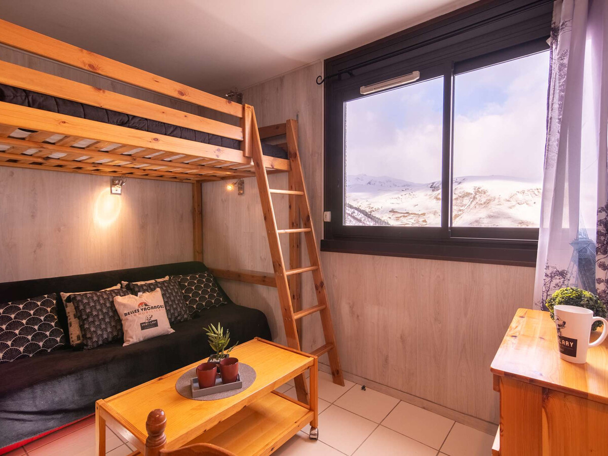 Studio 4 pers, vue Pyrénées, accès direct pistes - Photo 4