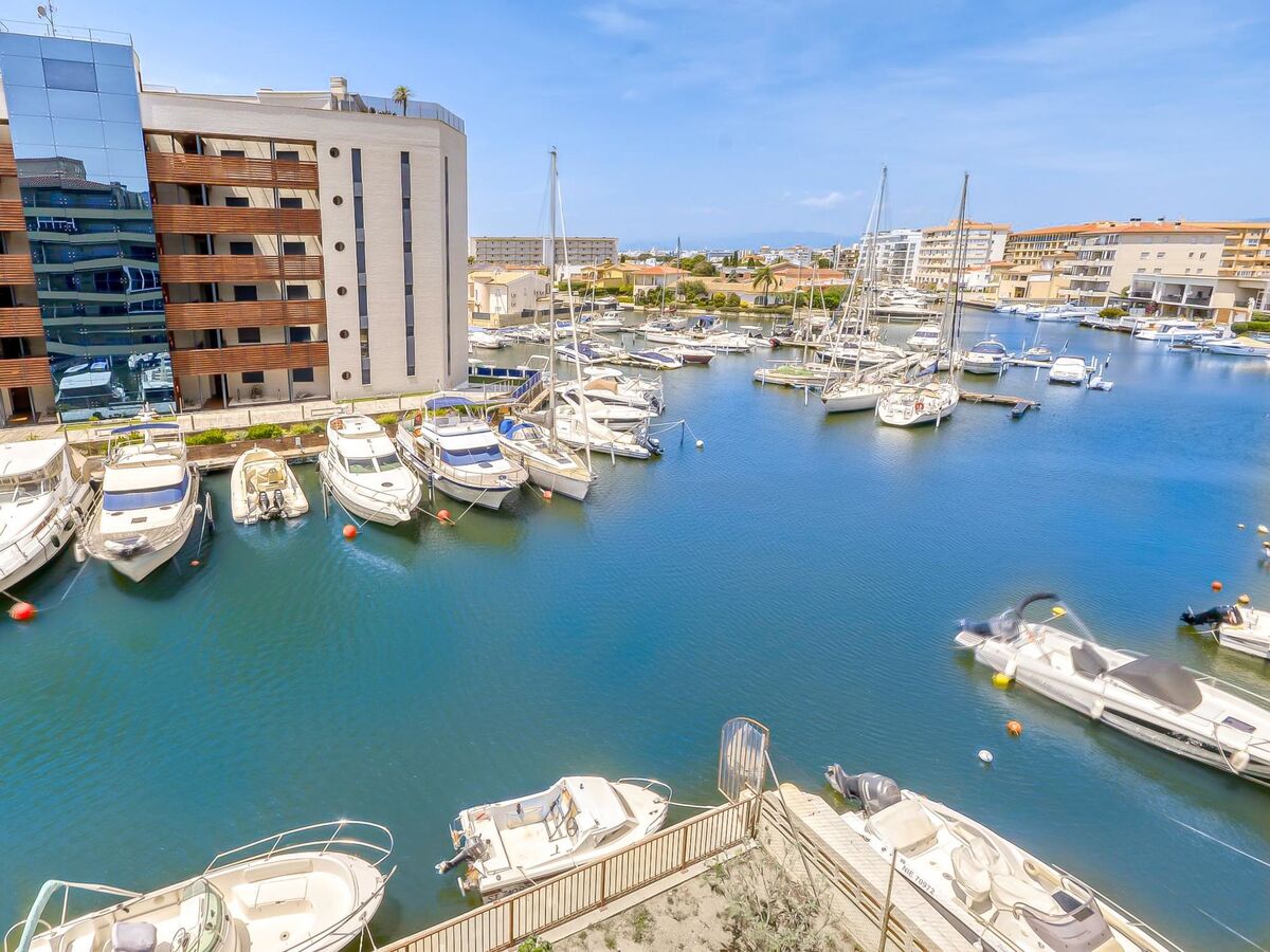 Appartement Puerto Simona, Roses – Terrasse vue canal - Photo 16