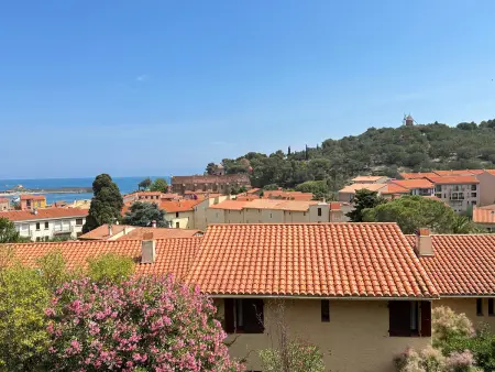 Location appartement à Collioure, Charmant T2 climatisé proche mer, 4 pers, calme