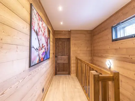 Lodge 8 pers. au Chambon-sur-Lignon : spa privé et piscine : photo 8