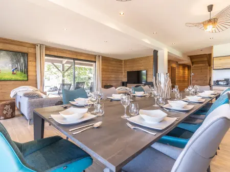 Lodge 12 pers. avec bain à remous et spa au Chambon-sur-Lignon : photo 6