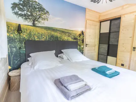 Lodge 12 pers. avec bain à remous et spa au Chambon-sur-Lignon : photo 12