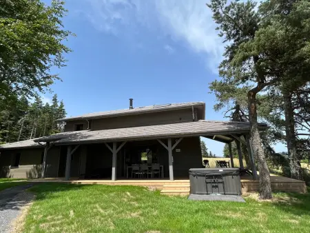 Lodge 12 pers. avec bain à remous et spa au Chambon-sur-Lignon : photo 26