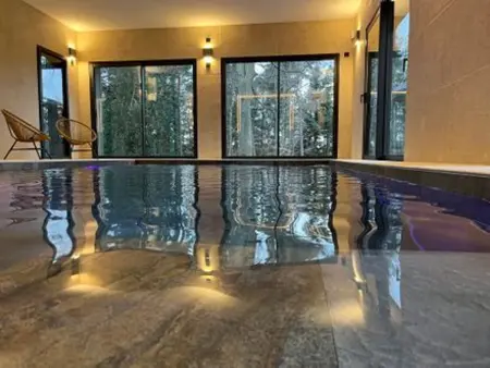 Lodge 12 pers. avec bain à remous et spa au Chambon-sur-Lignon : photo 28