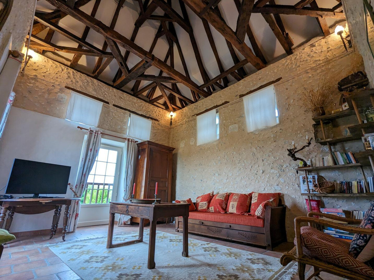 Gîte en pigeonnier XVIIe siècle, 4 pers., jardin 2000 m² - Photo 2