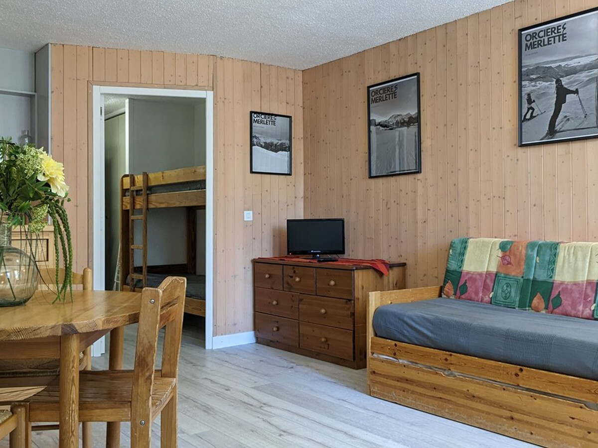 Studio 6 pers 30 m², 20 m des pistes à Orcières - Photo 4