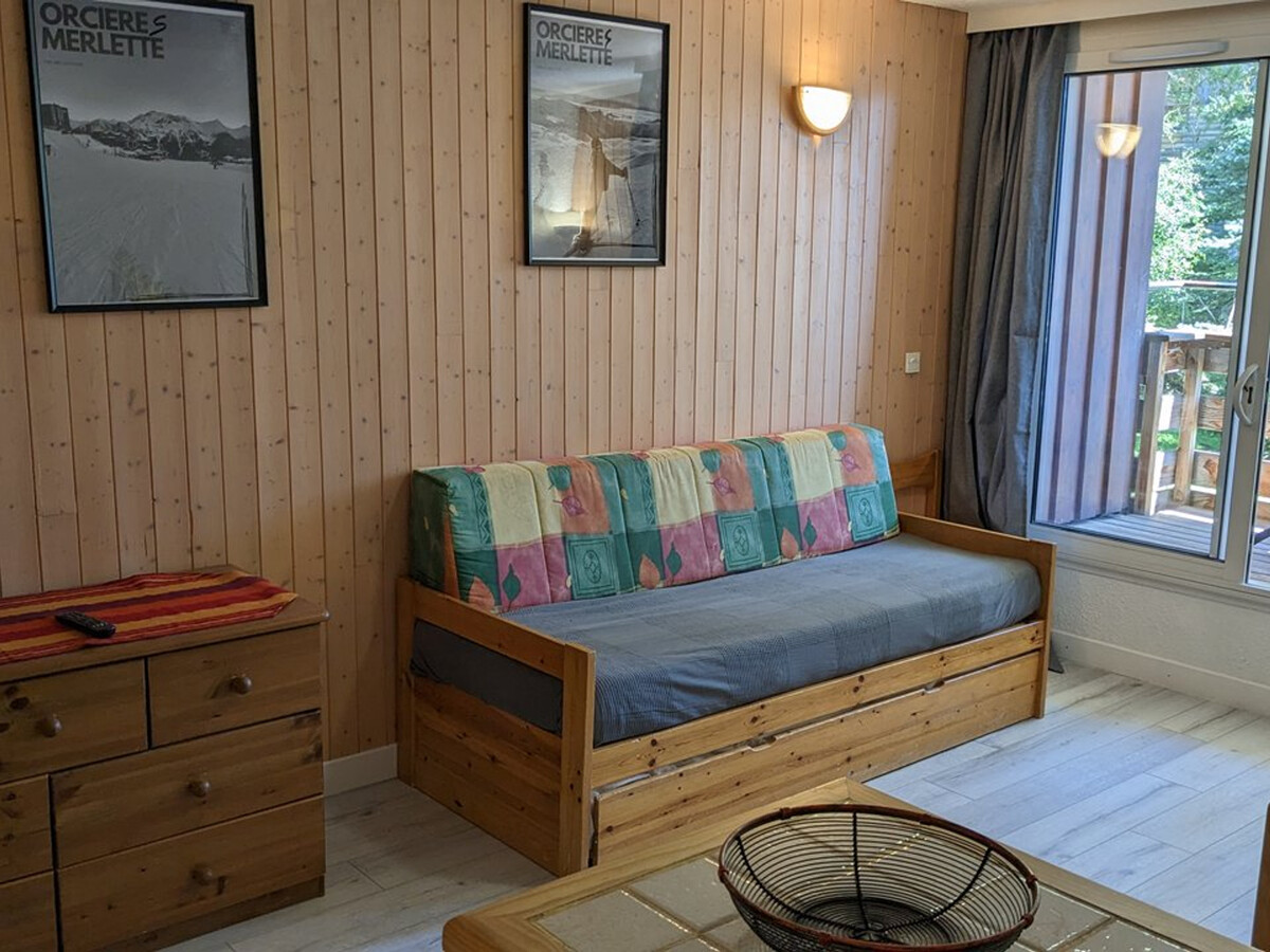 Studio 6 pers 30 m², 20 m des pistes à Orcières - Photo 5