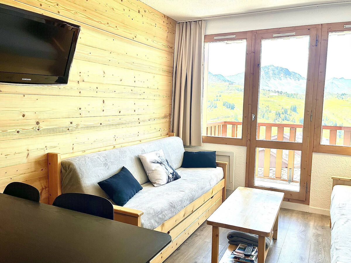 Appart 2 pièces 4 pers. Belle Plagne, balcon montagne - Photo 1