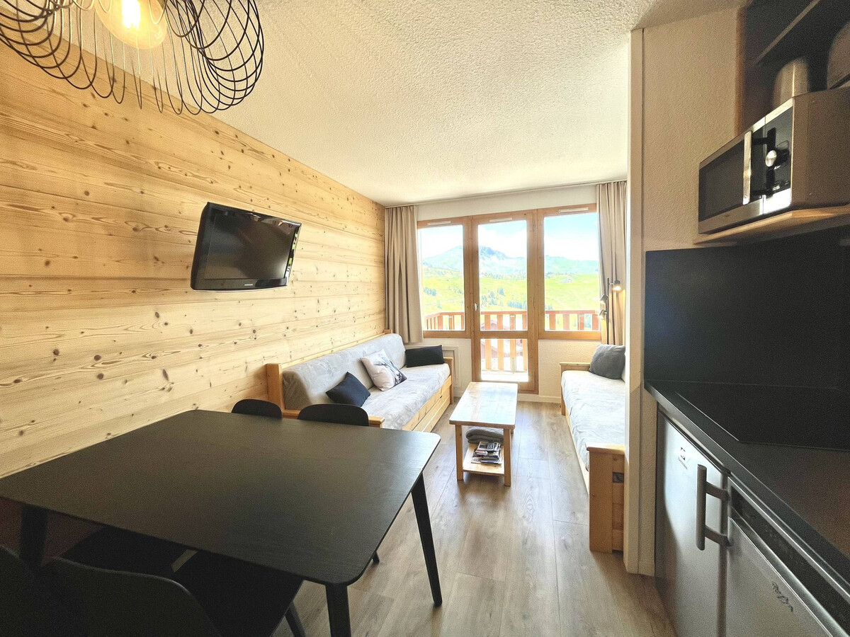 Appart 2 pièces 4 pers. Belle Plagne, balcon montagne - Photo 3