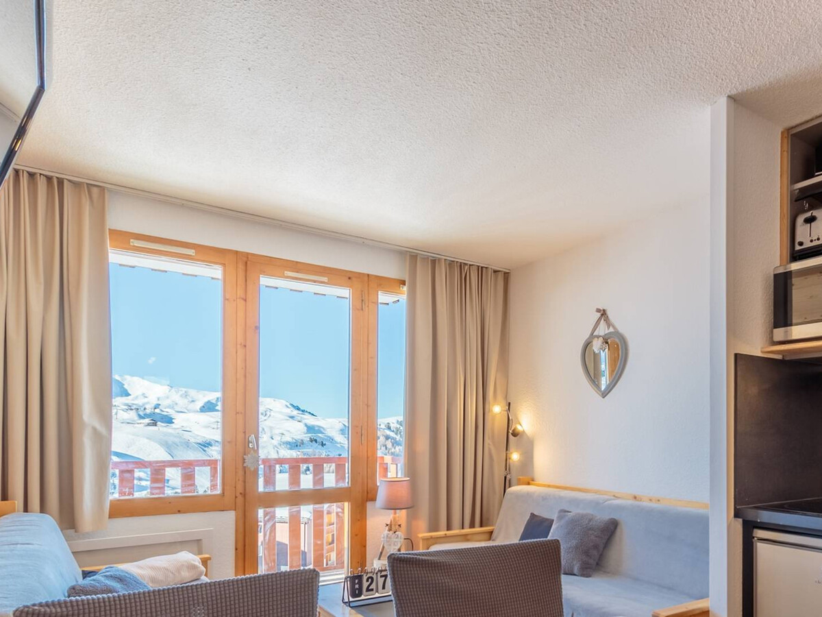 Appart 2 pièces 4 pers. Belle Plagne, balcon montagne - Photo 13