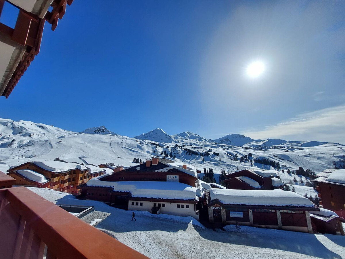 Appart 2 pièces 4 pers. Belle Plagne, balcon montagne - Photo 17