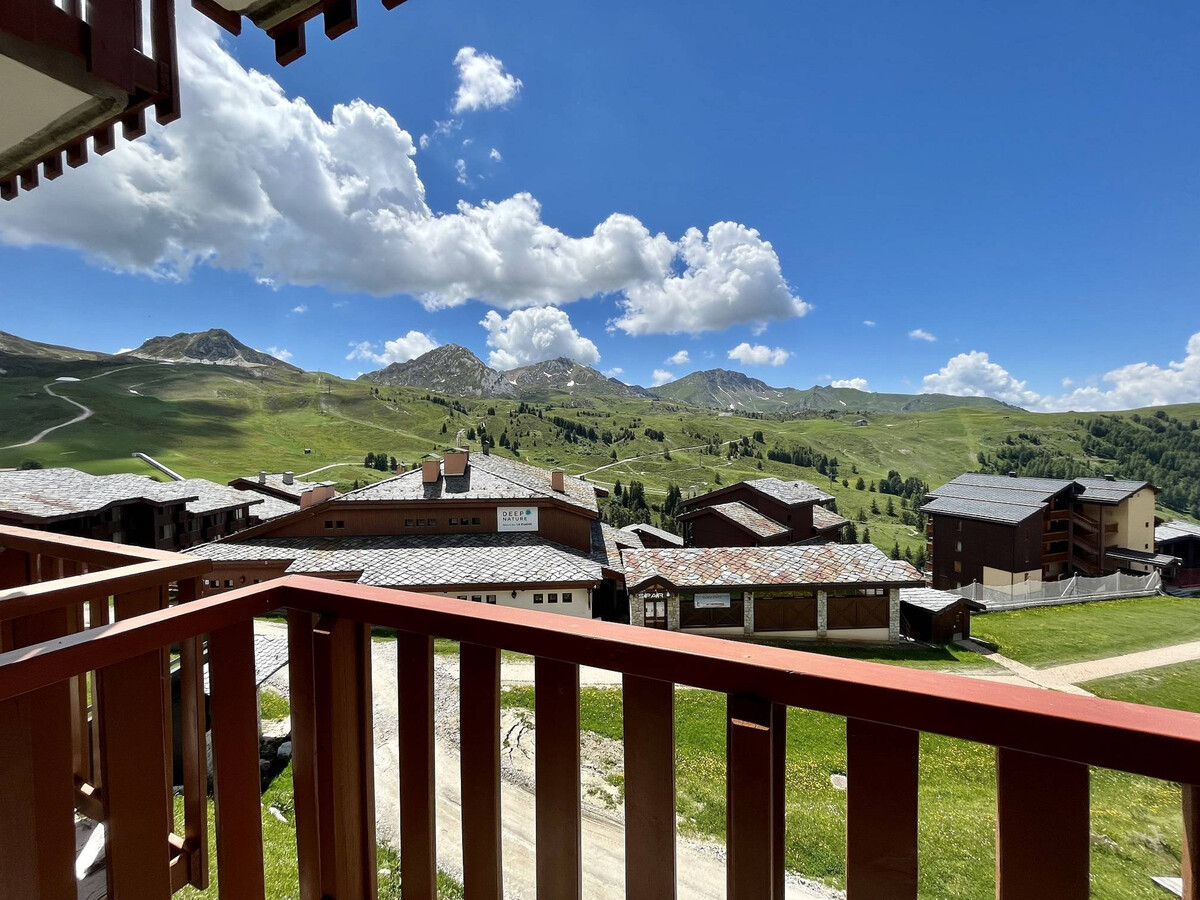 Appart 2 pièces 4 pers. Belle Plagne, balcon montagne - Photo 18