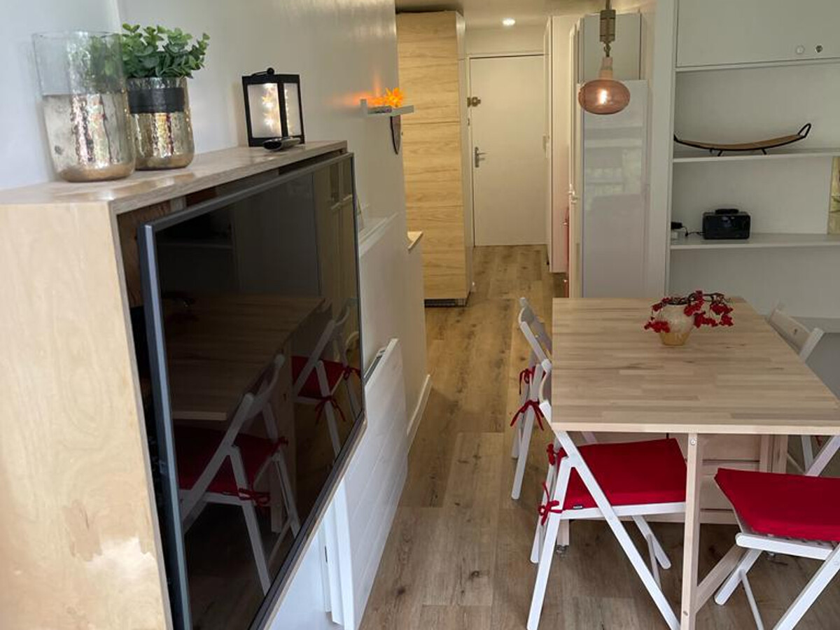 Studio rénové 24m² avec balcon aux Arcs 1800 - Photo 4