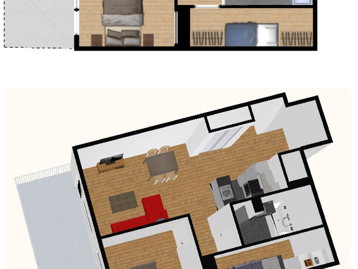 Appartement 3 pièces 6 personnes avec parking couvert à Val-d'Isère - Photo 16