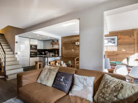Duplex 5 pièces avec cheminée au centre de Val-d'Isère, 8 pers. : photo 3