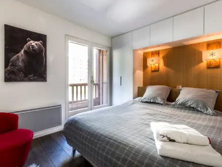 Duplex 5 pièces avec cheminée au centre de Val-d'Isère, 8 pers. : photo 10