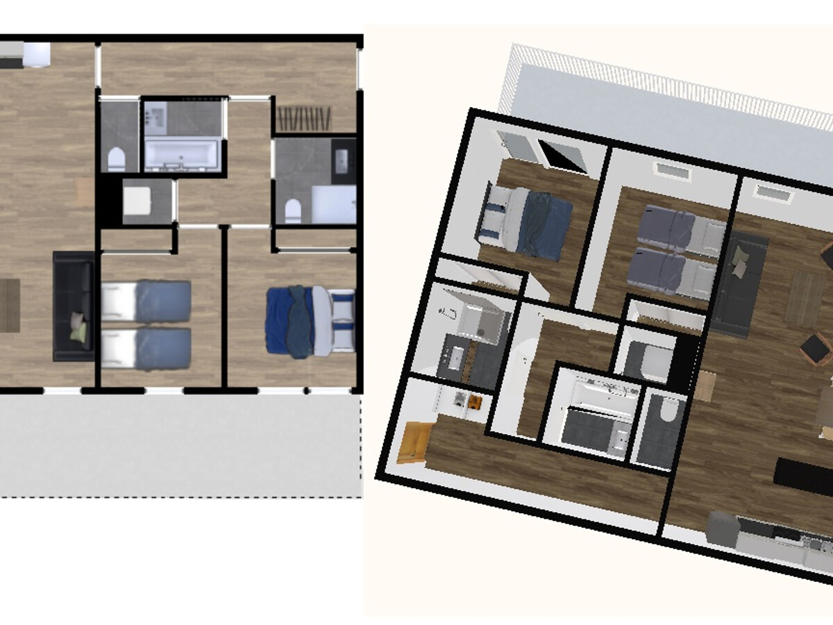 Appartement 6 pers., balcon Sud à Val-d'Isère - Photo 13