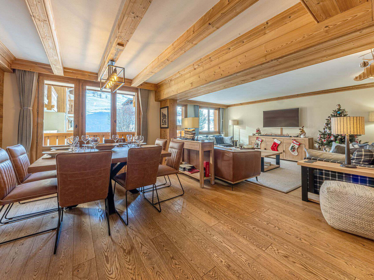 Apt 140m² 8 pers., 4 chambres, balcons, casier ski chauffé - Photo 4
