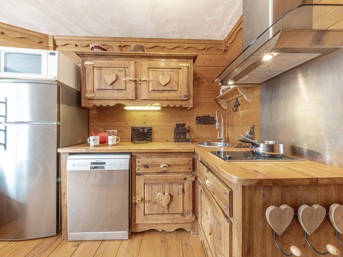 Studio 4 pers avec alcôve à Val-d'Isère, balcon sud - Photo 5
