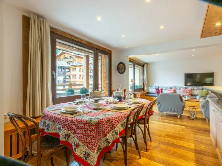 Location appartement à Val d'Isère, Appartement de charme avec wifi, au pied des pistes, 4 pièces, Val-dIsère