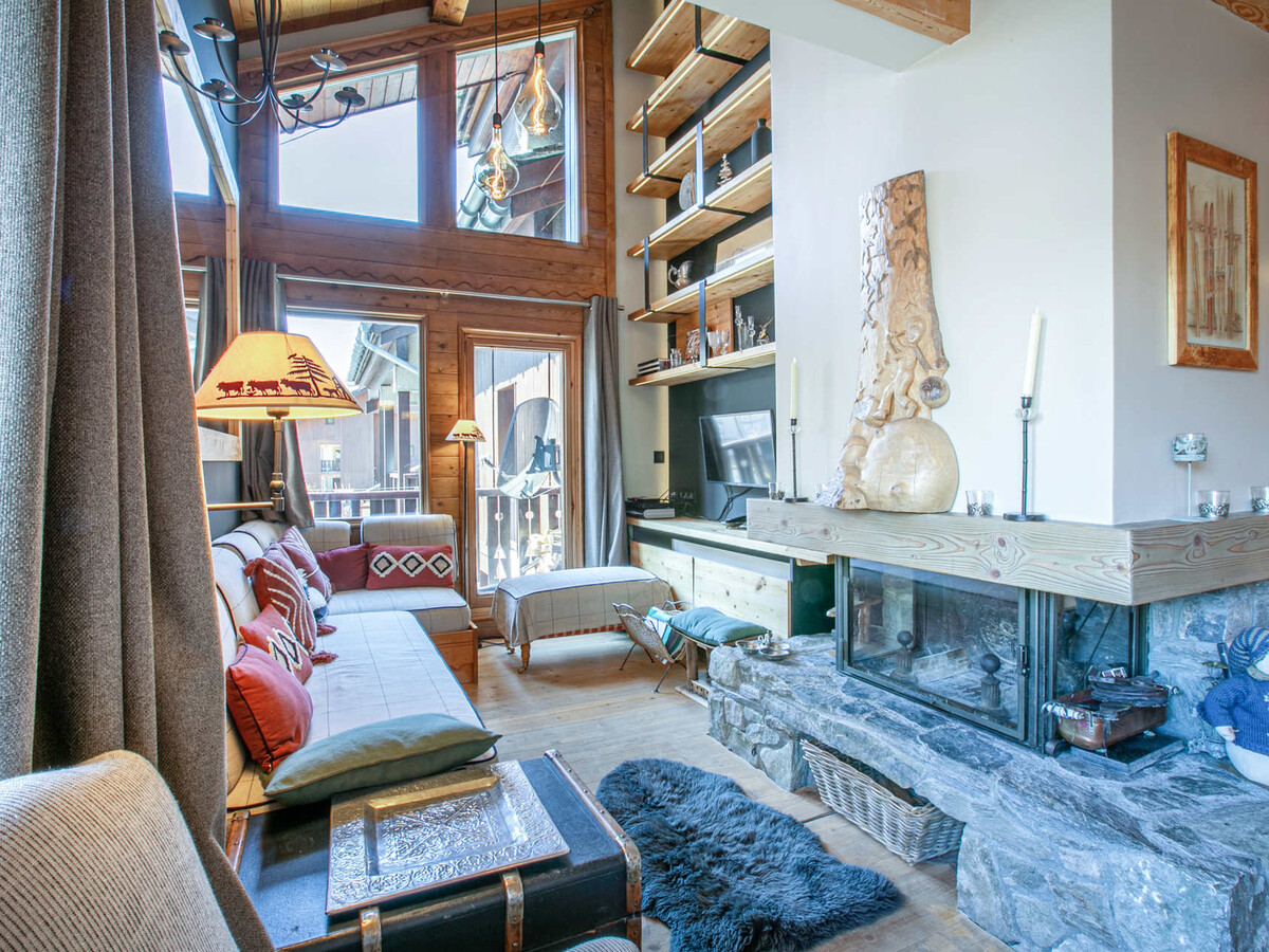 Duplex 70 m² cheminée et balcon Sud à Val-d'Isère - Photo 2