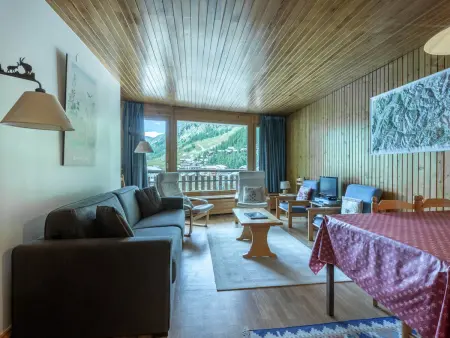 Location appartement à Val d'Isère, Appartement confortable au sud avec balcon et lave-linge