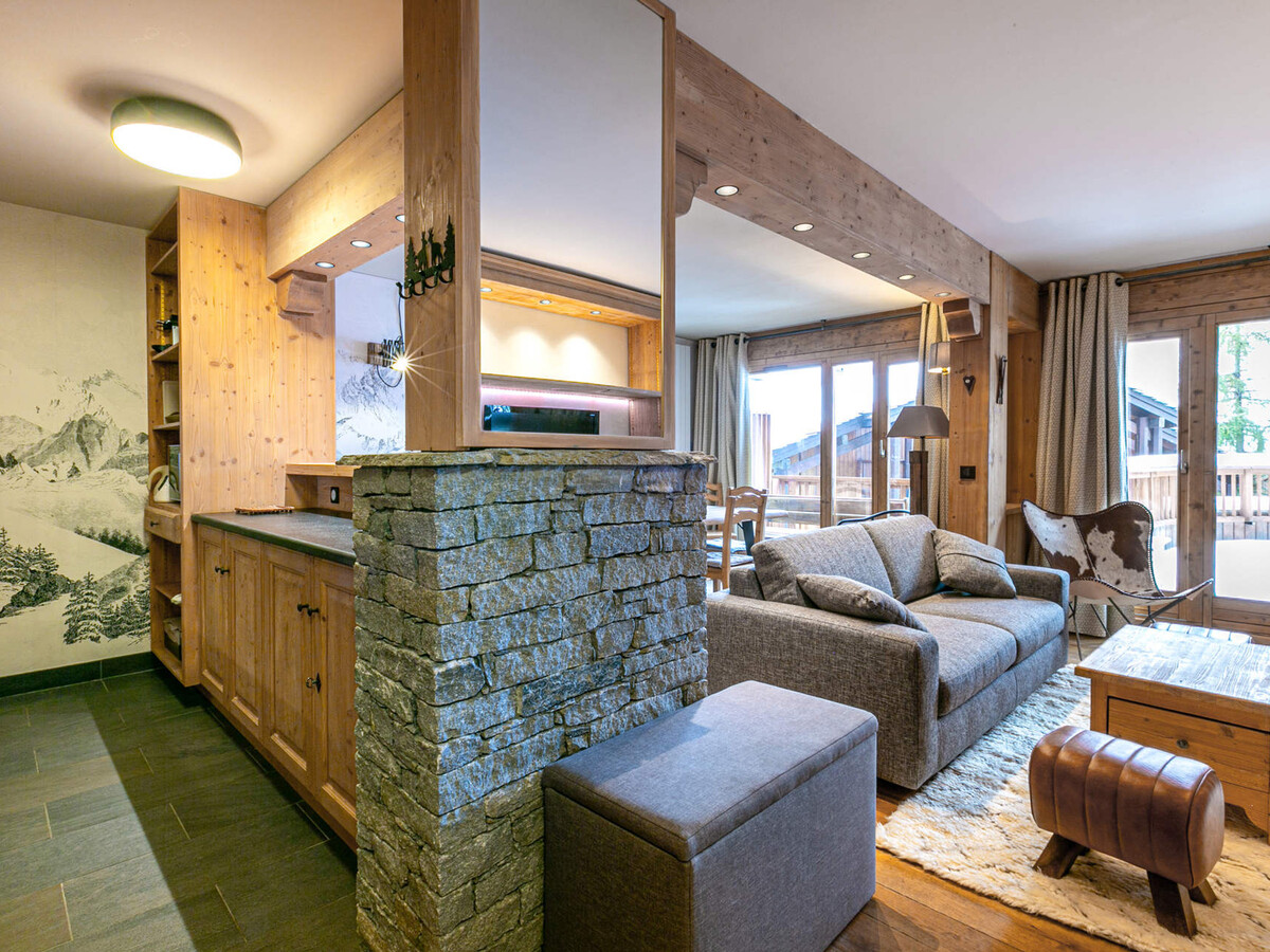 Appartement 5 pers. aux Carats, terrasse Sud-Est, skis aux pieds - Photo 2