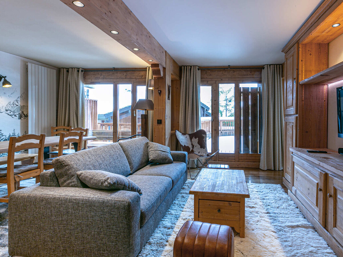 Appartement 5 pers. aux Carats, terrasse Sud-Est, skis aux pieds - Photo 4