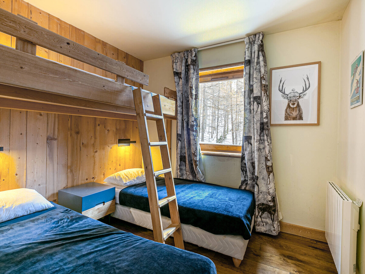 Appartement 5 pers. aux Carats, terrasse Sud-Est, skis aux pieds - Photo 9