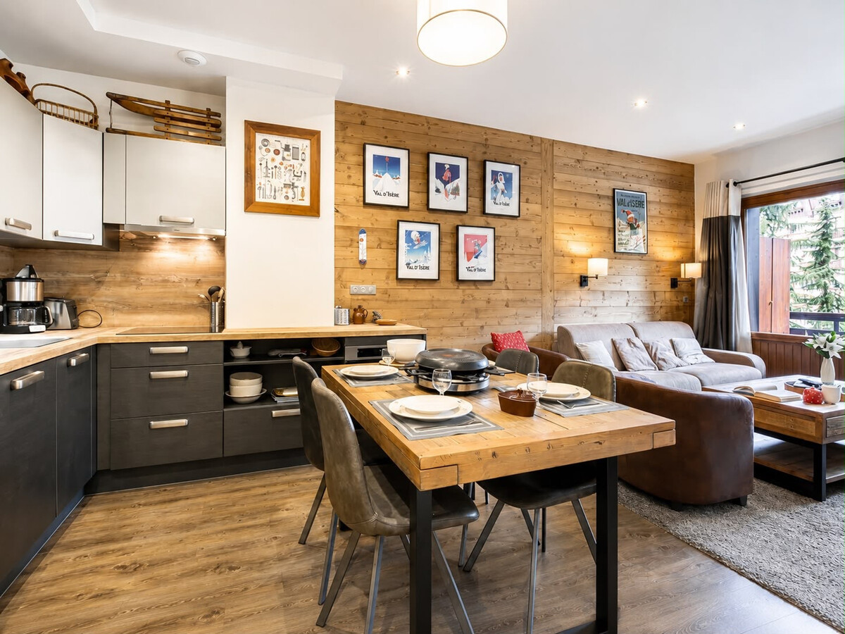 Appartement 6 pers. rénové au pied des pistes à Val-d'Isère - Photo 1