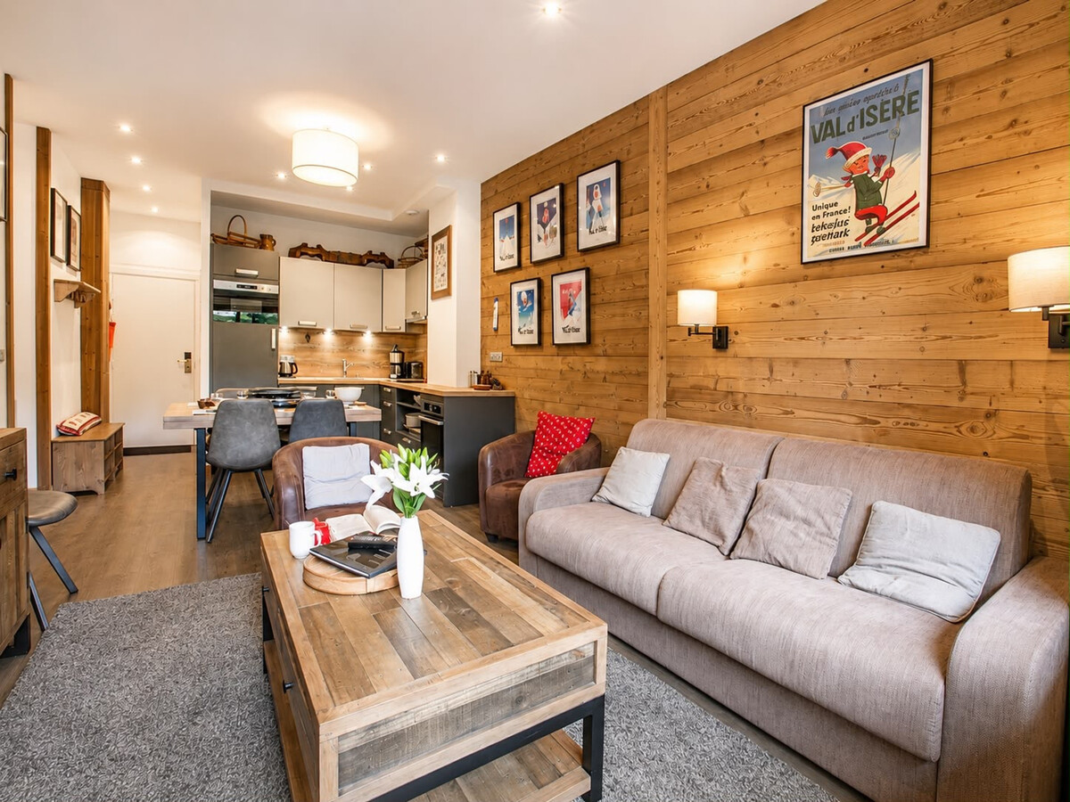 Appartement 6 pers. rénové au pied des pistes à Val-d'Isère - Photo 2