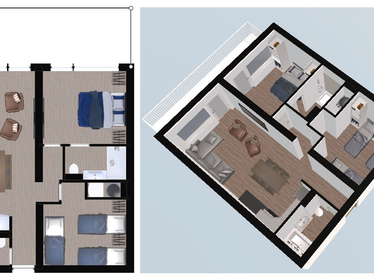 Appartement 6 pers. rénové au pied des pistes à Val-d'Isère - Photo 14