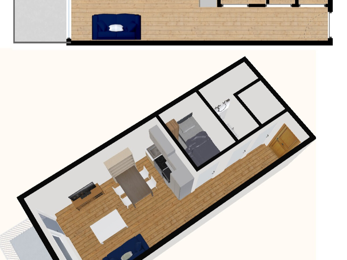 Studio 32m² skis aux pieds, balcon Sud-Est, Val-d'Isère - Photo 10