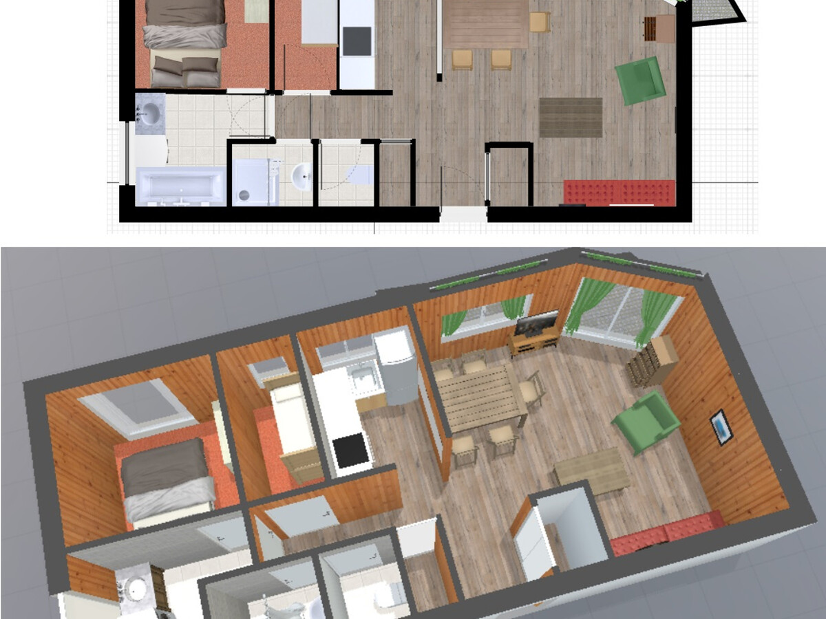 Appartement 6 pers. avec parking à Val-d'Isère - Photo 13