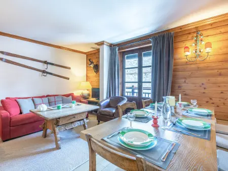 Location appartement à Val d'Isère, Élégant Appartement 3 Pièces au Cœur de Val-dIsère, à Deux Pas des Pistes
