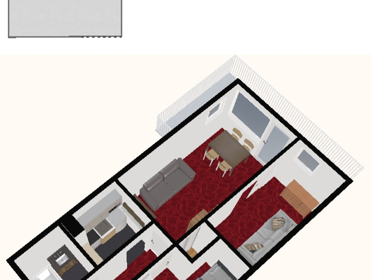 Appartement 5 pers skis aux pieds, balcon sud-est - Photo 13