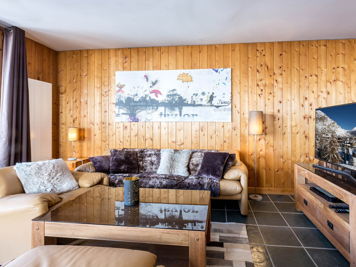 Chalet 5 pers. terrasse Sud/Est, vue montagnes à Val-d'Isère - Photo 3