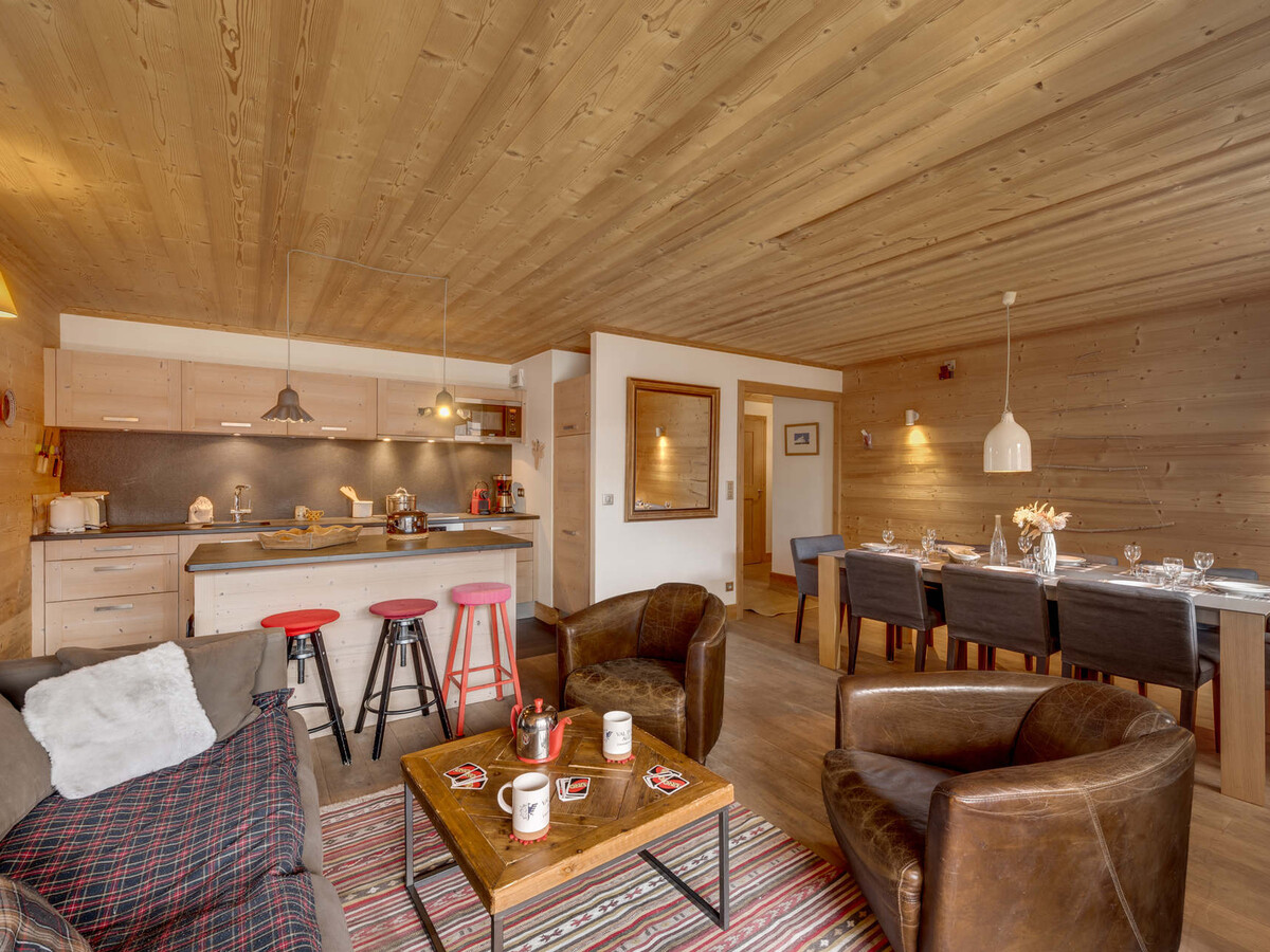 Appartement 3 chambres, balcon sud, 95 m² au cœur de Val-d'Isère - Photo 1