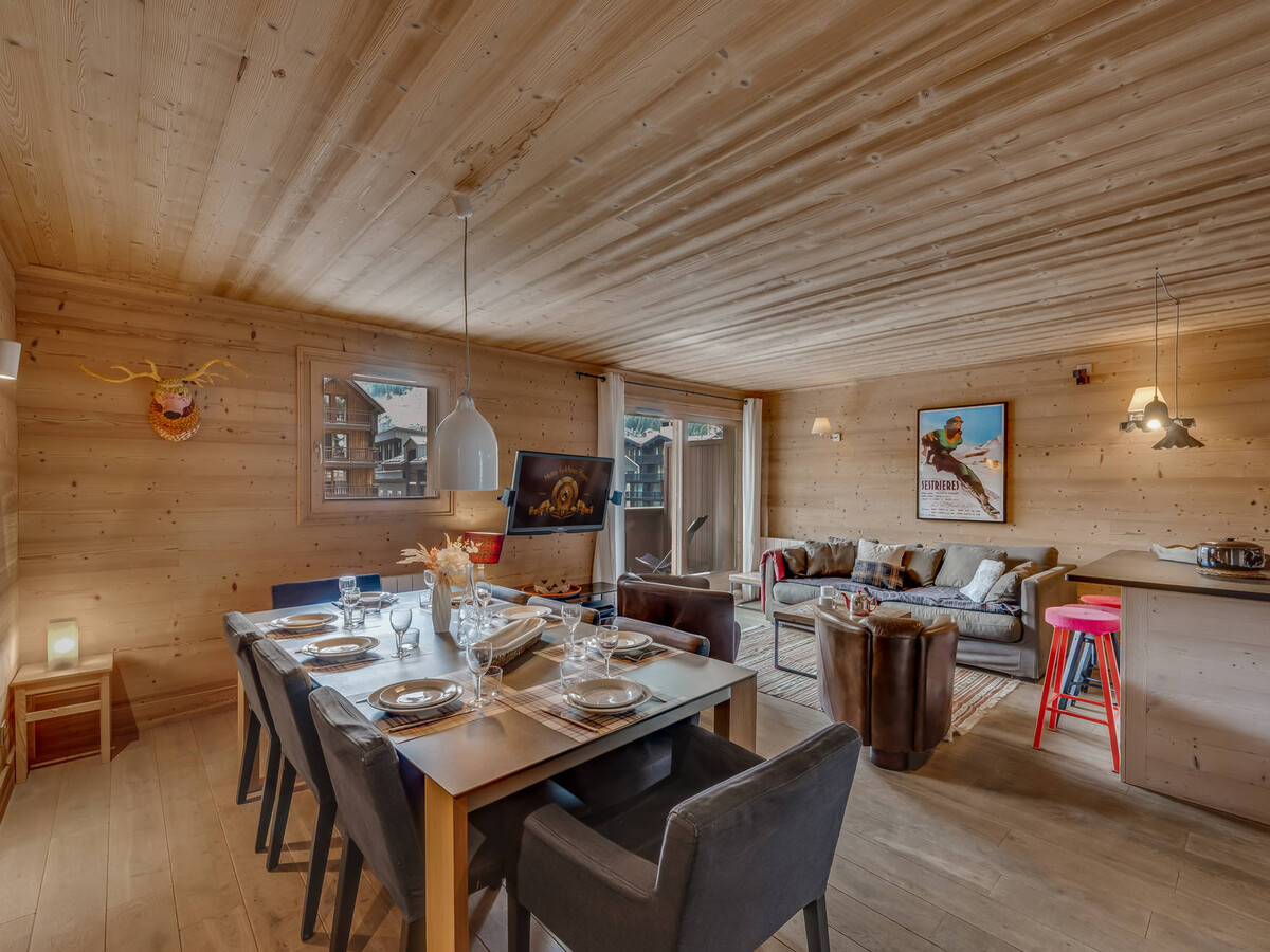 Appartement 3 chambres, balcon sud, 95 m² au cœur de Val-d'Isère - Photo 4