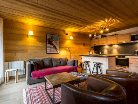 Location appartement à Val d'Isère, Appartement de standing, 3 chambres, balcon sud, centre de Val-dIsère, proche pistes et commerces