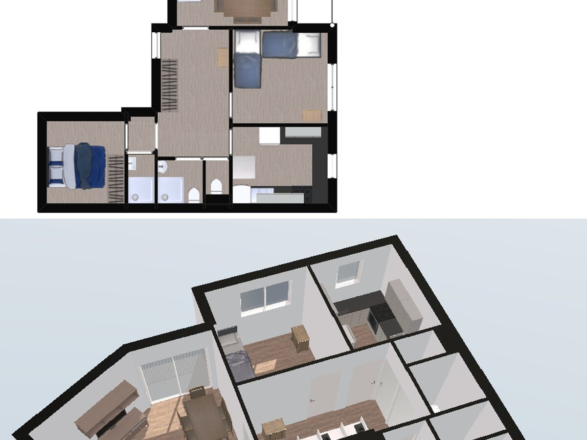 Appartement 67m² balcon Sud, 6 personnes à Val-d'Isère - Photo 15