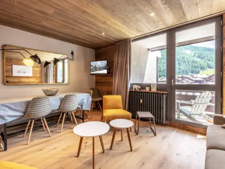Location appartement à Val d'Isère, Superbe 3 pièces au centre de Val-dIsère, haut standing, Wi-Fi, 2 salles deau, proche commodités