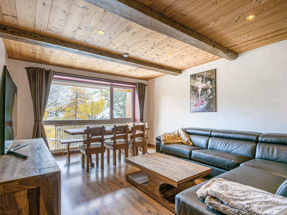 Appartement 4 pers. Vue ouest, 8ème étage à Val-d'Isère - Photo 1