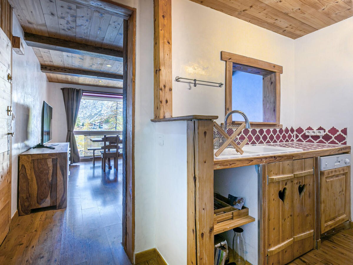Appartement 4 pers. Vue ouest, 8ème étage à Val-d'Isère - Photo 4