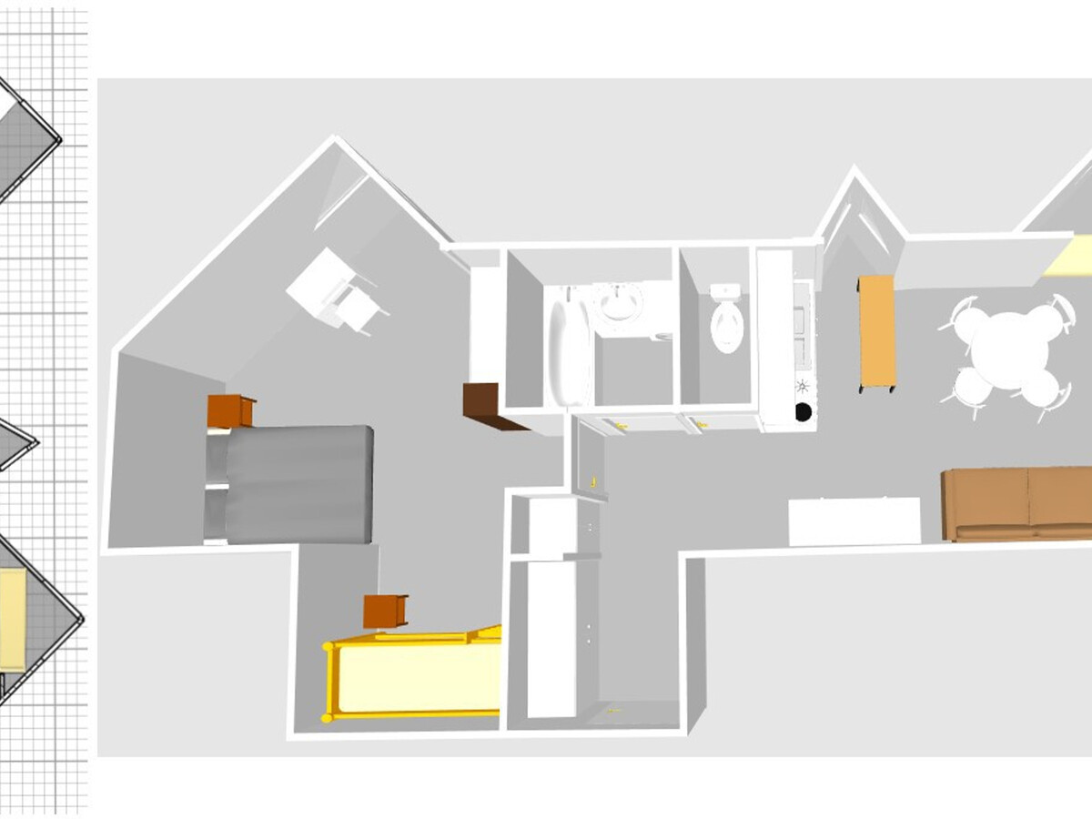 Appartement 6 pers. aux pieds des pistes - La Daille - Photo 11